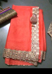 Saree With Blouse