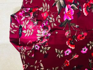 Floral Print Maxi Dress