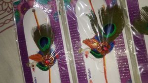 Peacock Rakhi(Pack Of 3Pc)🧤