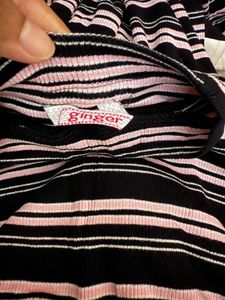 Striped Bodycon Dress