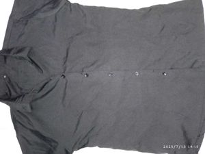 Black Button-Down Shirt