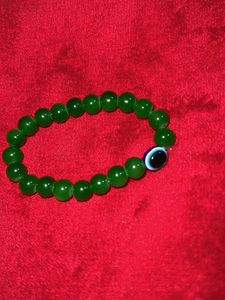 Green Beaded Bracelet