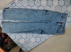 Blue Cargo Jeans