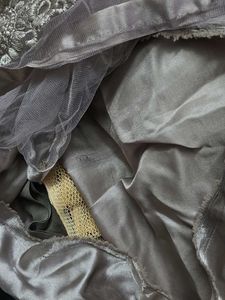 Lavender Gray Ethnic Gown For Weddings