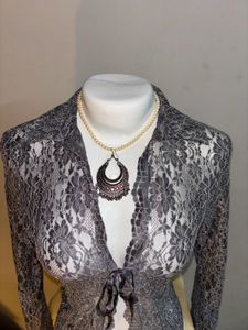 ✮⋆˙y2k floral semi sheer shrug ✮⋆˙