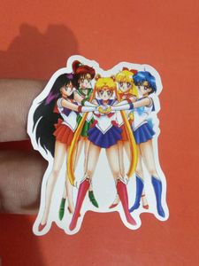 11 Sailor Moon Stickers Combo (Waterproof)
