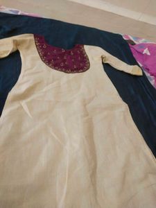 TRADITIONAL KURTA WITH HANDWORK