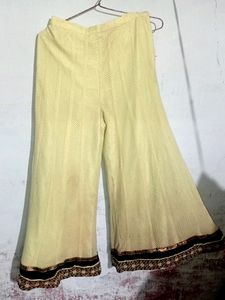Light Green Kurti Plazo Set