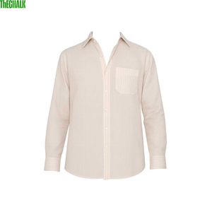 Men's Linen Striped Shirt