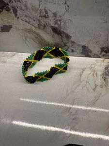 Rasta Beaded Bracelet