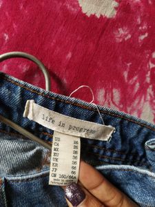 Blue Shaded Jeans Funky