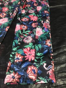 Floral Print Pants