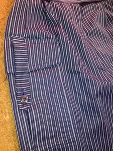 Striped straight Pants