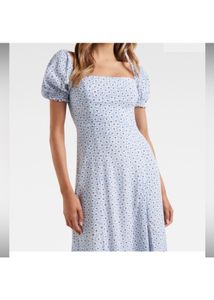 Forever New Brianna Petite PrintedMidi Dress