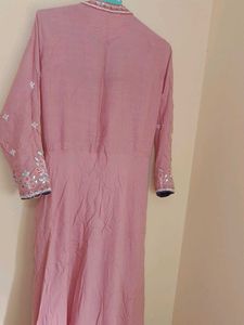 Ethnic Kurta With Attached Jacket