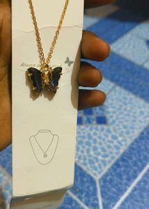 Butterfly Pendant Necklace And 🌞 Sunflowers