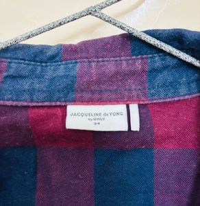 Only Checked Flannel Shirt