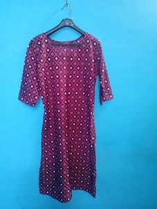 DARK PINK Long Kurti 👚