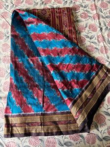 Pure silk khandua ikkat