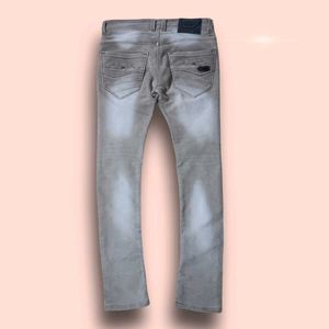 Gray Denim Jeans