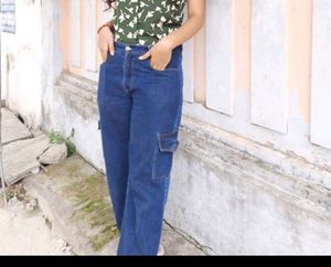 Cargo Blue Jeans