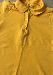 Yellow Polo Top