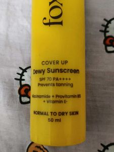 Foxtale Dewy Sunscreen SPF 70