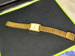 Titan Watch For Men 1072 YAB Gold Colour