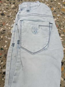 Light Wash Denim Jeans