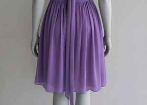 Purple Fit &amp; Flare Dress