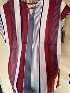 Price drop TAGAS Semi Formal Top In Vertical Stri