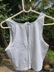 White H&amp;M Tank Top