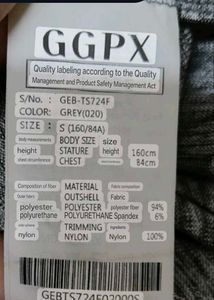 GGPX women Grey Stone Embellished Casual Top