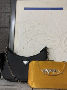 Prada Re-Edition &amp; Gold Clutch Duo