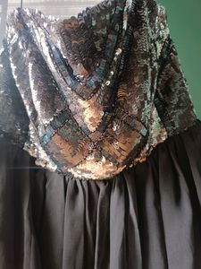 Black sequin Dress