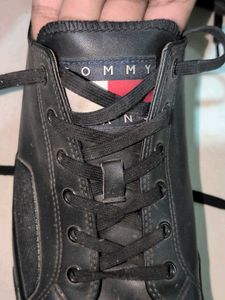 Tommy Hilfiger Black Casual Shoes