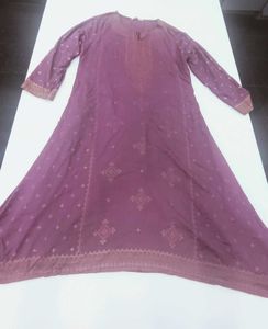 Elegant Purple Kurta