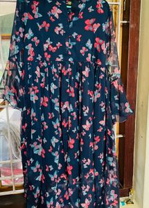 Butterfly Print Dress