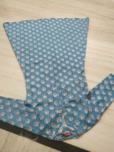 A line kurti pant dupatta set