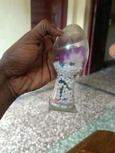 Vintage Egg-Shaped Art Piece