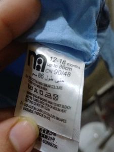 Mothercare Boys Blue Shirt