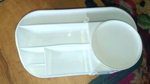 White Cosmetic Storage Organizer