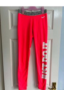 Nike drifit bright pink gym workout leggings