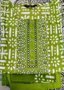 Embroidery Work Dupatta Set