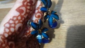 Blue Earrings