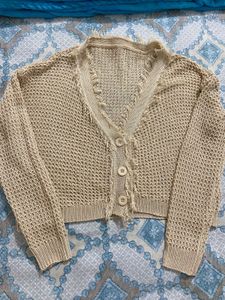 pretty cropped cardigan
