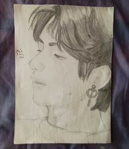 BTS Taehyung Sketch