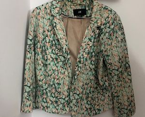 Floral Print Blazer