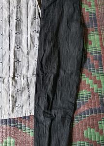 Khadi Cotton Kurti Pant Set