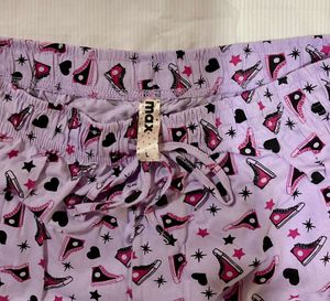 Shoe Print Night Pant
